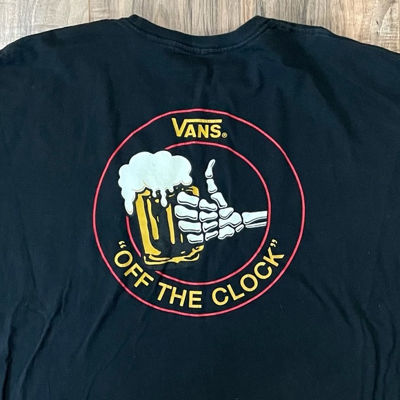 Mens 2xl Vans Off The Clock Tee 
